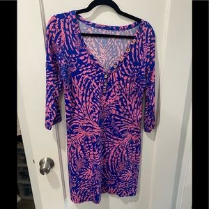 Lilly Pulitzer quarter sleeve dress